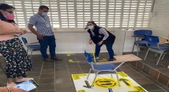 Verificarán protocolos de bioseguridad. / Cortesía/ La Opinión 