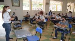 Bajo estrictas medidas de bioseguridad ya funcionan 731 sedes educativas en presencialidad. / Cortesía/ La Opinión 