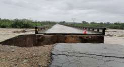 En 2020, el Gobierno Nacional a través de Invías contrató $ 420.000 millones para arreglos de la carretera La Soberanía, entre Saravena y La Lejía (Pamplona). Las intervenciones están a cargo del Consorcio Vías Colombia 063.  /Foto: Cortesía