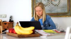 Las clases se volvieron virtuales por la pandemia
