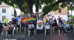 La Alcadlía ofreció una feria de servicio para esta comunidad diversa. / Foto: Cortesía