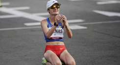 Sandra Lorena Arenas, marchista colombiana que brilló en los Juegos Olímpicos de Tokio 2020