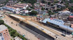 Intersección vial de Cuatro Vientos./Foto Archivo