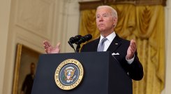 Joe Biden, presidente de Estados Unidos.  Foto: AFP