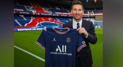 PSG presenta oficialmente a Messi 