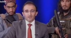 Mirwais Heidari Haqdoost, periodista de TV en Afganistán. / Foto: Captura de video
