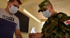 Serfi Leal Camacho, soldado profesional de la Brigada 30.