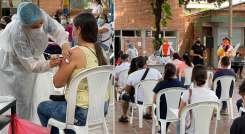 Durante el mes de junio y julio, de acuerdo con cada una de las etapas del Plan Nacional de Vacunación, se han desarrollado tres jornadas, logrando inmunizar a 1.223 funcionarios y contratistas. / Fotos: Cortesía