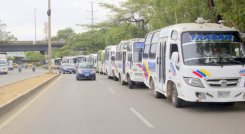 Transporte público en Cúcuta.