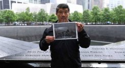 Al Kim, un paramédico en el campo de escombros de las Torres Gemelas./Foto: AFP