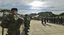 "Los saldos al momento nos dicen que hay 116 fallecidos y cerca de 80 heridos./ AFP