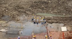 Las obras se realizan a cielo abierto con tecnología de punta y alta ingeniería. / Cortesía / La Opinión 