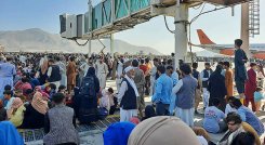 Aeropuerto de Kabul.