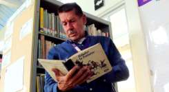 José Fernando Gamboa Pereira, bibliotecario de Chinácota