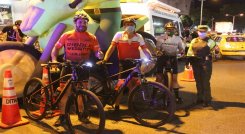 Ciclopaseo nocturno terminará con una 'sembratón'./Foto: cortesía