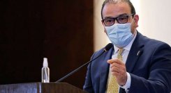 Gobernador Silvano Serrano, durante su intervención en la presentación de la RAP en Bogotá./Foto Colprensa