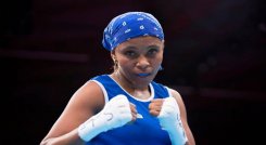 Ingrit Valencia, boxeadora.