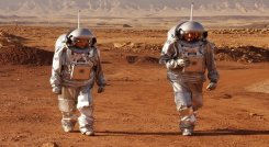 Astronautas simulan vida en Marte