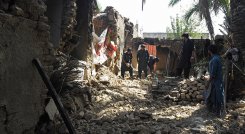 Terremoto en Pakistán. 