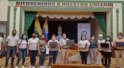 Avanza la entrega de computadores en Norte de Santander./Foto: cortesía