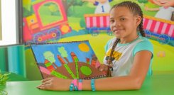 Niñas aprenden a empoderarse a través del diálogo en derechos y valores./Cortesía