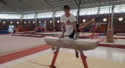 Jossimar dio positivo para COVID-19 en el Mundial de gimnasia./Foto: cortesía