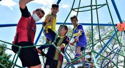 Parque Arco Iris en el barrio La Libertad fue inaugurado./Foto Cortesía