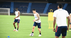 Entrenamiento de la Selección Colombia