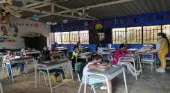 Las clases presenciales alcanzan el 77% . / Foto: Cortesía / La Opinión 
