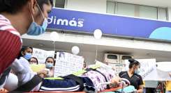 Plantón por la vida en Bucaramanga