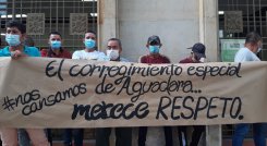 Señalan que si no les cumplen bloquearán las vías y, además, tomarán acciones jurídicas. / Foto: Deicy Sifontes / La Opinión  