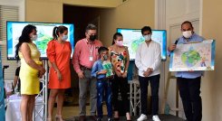 Ganadores del concurso de pintura de Santurbán/Foto cortesía