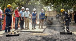 Serán intervenidos los puntos priorizados en la ciudad, programa que beneficiará a las 10 comunas y mediante el cual estiman reparar cerca de 4.000 huecos. / Foto: Alcaldía de Cúcuta