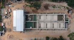 En un 82 por ciento avanzan las obras del acueducto metropolitano./Foto cortesía