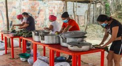 La comunidad del sector se mantiene unida gracias a estos procesos. / Foto: Cortesía / La Opinión 
