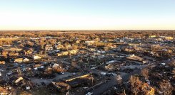 Kentucky empieza a evaluar daños causados por los tornados. /AFP