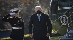 Plan de reformas de Biden habría quedado herido de muerte, ante la negativa del senador demócrata Joe Manchin a darle su voto. /AFP