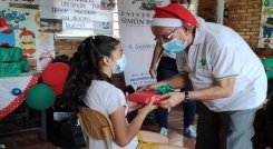 La selección de la población beneficiaria se hizo a través de una encuesta dirigida a la comunidad universitaria y externa. / Foto: Cortesía