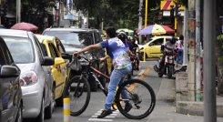 Problemas de la bici infraestructura en el centro