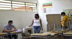 Soledad en puestos de votación se impuso en elecciones de los jóvenes./Foto: La Opinión