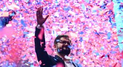 Elegido el domingo presidente de Chile a los 35 años, Gabriel Boric forma parte de los dirigentes más jóvenes del mundo. / Foto: AFP
