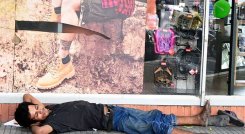 Cúcuta es primera en el país con más población de habitantes de la calle./Foto Ernesto Duarte