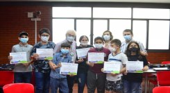 Niños y adolescentes cucuteños capacitados para crear videojuegos./Foto: cortesía