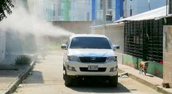 Jornadas de fuminación por las calles de Cúcuta
