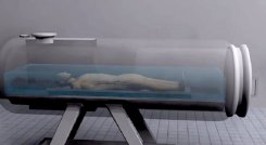 La aquamación, un método funerario más verde./Foto: Ilustración