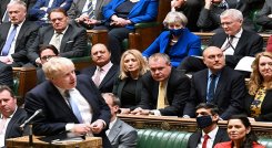 Boris Johnson, primer ministro.