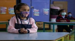 En el segundo semestre de 2021, el 98 % de los colegios del país prestaron el servicio educativo de forma presencial./Foto: Colprensa 