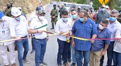 Gobernación inauguró el gas domiciliario en El Carmen/Foto cortesía