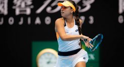 Camila Osorio viene de caer en la primera ronda de sencillos ante la vigente campeona Naomi Osaka con un doble 6-3. / Foto:  WTA/Jimmie48 Tennis Photography