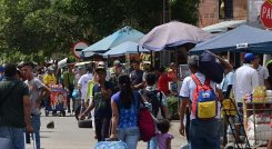 migrantes venezolanos denunciaron cobros ilegales por pasar por los puentes./Foto archivo